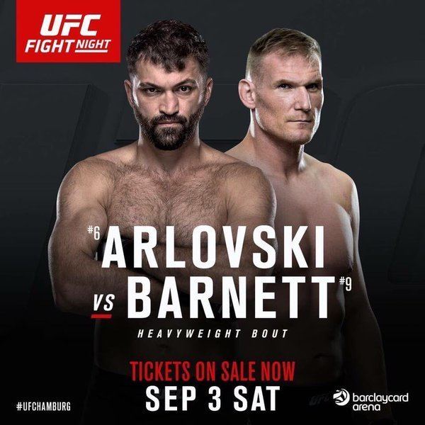 UFC Fight Night: Arlovski vs. Barnett cdnmmaweeklycomwpcontentuploads201606UFCF