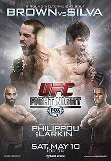 UFC Fight Night: Brown vs. Silva httpsuploadwikimediaorgwikipediaenthumb6