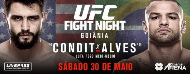 UFC Fight Night: Condit vs. Alves UFC Fight Night Condit vs Alves Fight Card MMA Manifesto