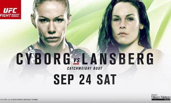 UFC Fight Night: Cyborg vs. Lansberg MMA news NewsLocker