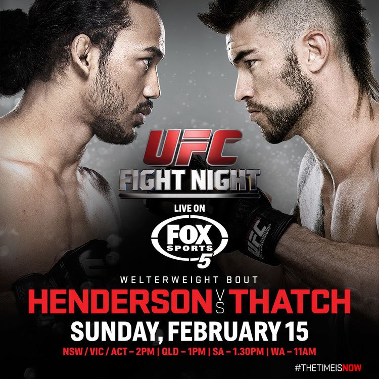 UFC Fight Night: Henderson vs. Thatch UFC Fight Night 60 Henderson vs Thatch Fight Card Results