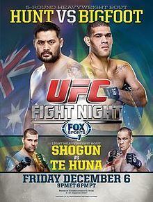 UFC Fight Night: Hunt vs. Bigfoot httpsuploadwikimediaorgwikipediaenthumbd