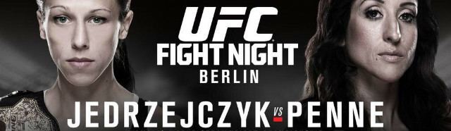 UFC Fight Night: Jędrzejczyk vs. Penne Jedrzejczyk vs Penne Title Fight Headline UFC Berlin Women39s MMA