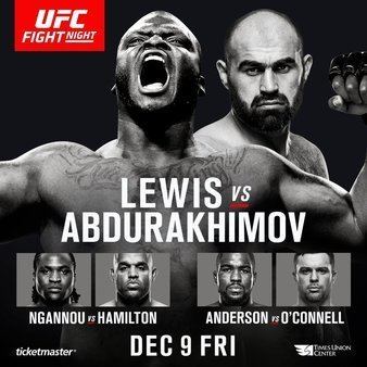 UFC Fight Night: Lewis vs. Abdurakhimov UFC Fight Night 102 Lewis vs Abdurakhimov MMA Event Page Tapology