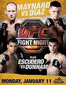 UFC Fight Night: Maynard vs. Diaz httpsuploadwikimediaorgwikipediaenthumb9