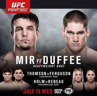 UFC Fight Night: Mir vs. Duffee UFC Fight Night 71 Mir vs Duffee MMA Event Page Tapology