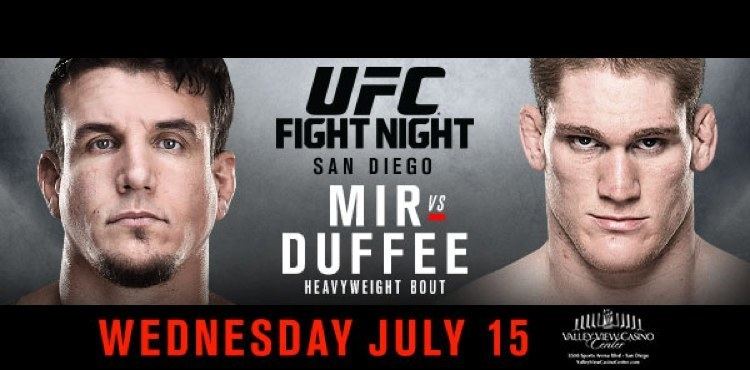 UFC Fight Night: Mir vs. Duffee UFC Fight Night 71 Event Page and Fight Card Rumors MMAWeeklycom