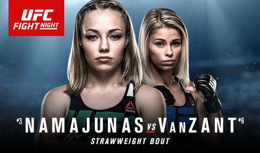 UFC Fight Night: Namajunas vs. VanZant DoubleUnderhookscom UFC Fight Night Namajunas vs VanZant Watch
