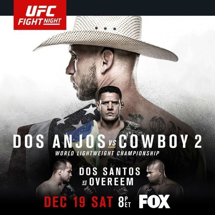 UFC on Fox: dos Anjos vs. Cerrone 2 UFC on Fox 17 Dos Anjos vs Cerrone 2 Caged Minds