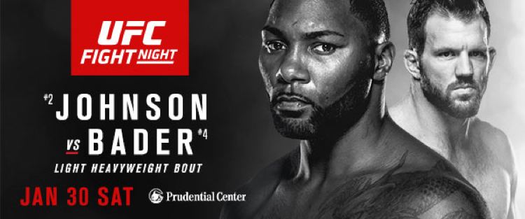 UFC on Fox: Johnson vs. Bader Anthony Johnson vs Ryan Bader Headlines UFC on Fox 18 in New Jersey