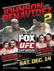 UFC on Fox: Johnson vs. Benavidez 2 httpsuploadwikimediaorgwikipediaenthumb0