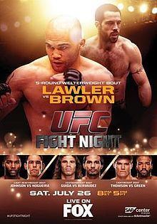 UFC on Fox: Lawler vs. Brown httpsuploadwikimediaorgwikipediaenthumbc