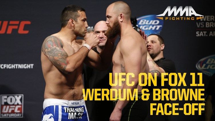 UFC on Fox: Werdum vs. Browne UFC on FOX 11 weighins Fabricio Werdum vs Travis Browne YouTube