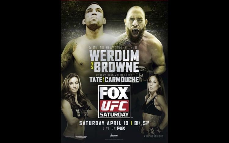 UFC on Fox: Werdum vs. Browne UFC on FOX 11 Preview Fabricio Werdum vs Travis Browne MMANUTS