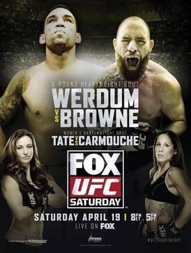 UFC on Fox: Werdum vs. Browne httpsuploadwikimediaorgwikipediaenddcUFC