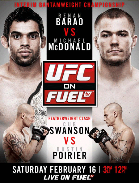UFC on Fuel TV: Barão vs. McDonald www5throundcomwpcontentuploads201211UFCPos
