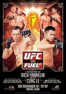UFC on Fuel TV: Franklin vs. Le httpsuploadwikimediaorgwikipediaenthumbe