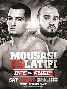 UFC on Fuel TV: Mousasi vs. Latifi httpsuploadwikimediaorgwikipediaenthumbc
