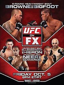 UFC on FX: Browne vs. Bigfoot httpsuploadwikimediaorgwikipediaenthumbf