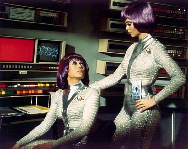 UFO (TV series) gerry anderson What39s the reason for the purple hair on the