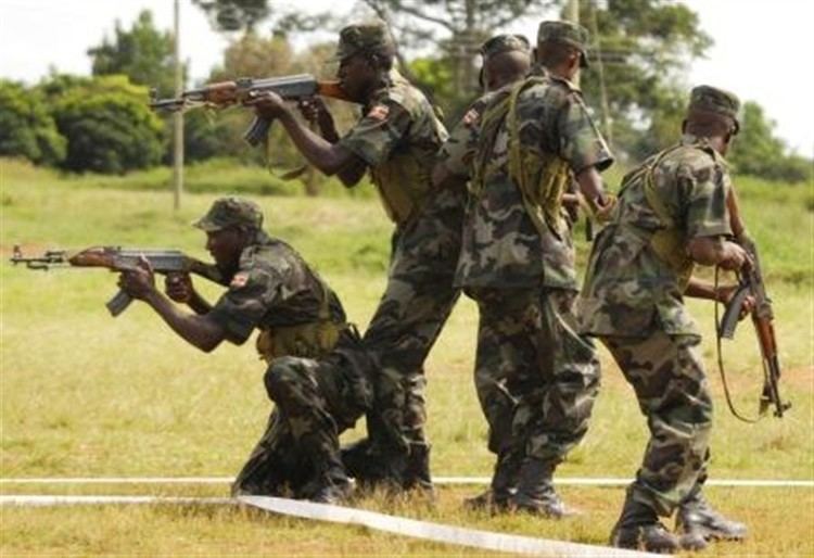 Uganda People's Defence Force Ugandan Soldiers Graduate from Counterterrorism Course Combined