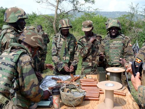 Uganda People's Defence Force Marines Assist African Forces in Combating IEDs Quarterdeck