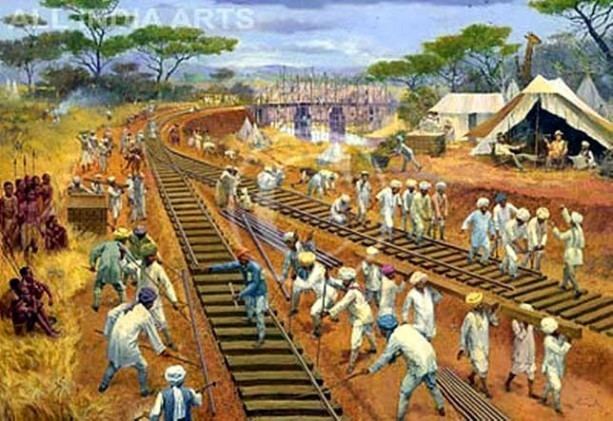 Uganda Railway Historic Mombasa East African Railways