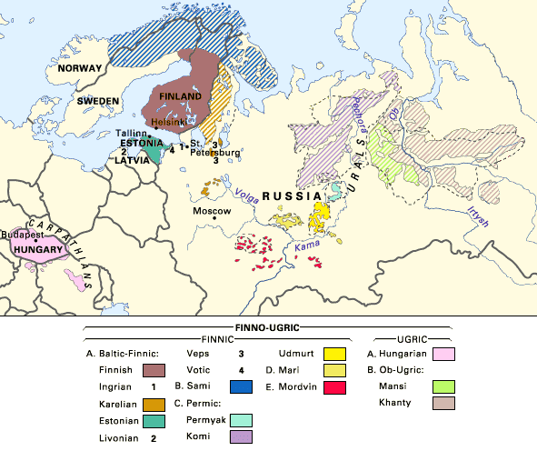 Ugric languages FinnoUgric Peoples and Languages
