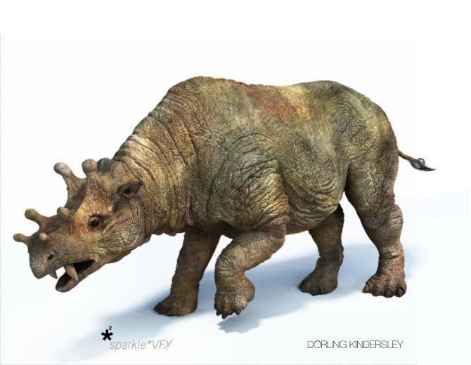 Uintatherium 10 images about Fossil Rhino likeFamilyUintatheriidae Genus