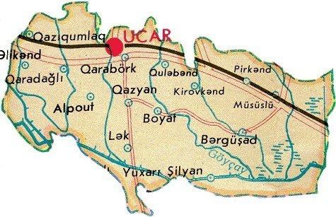 Ujar District cografiya