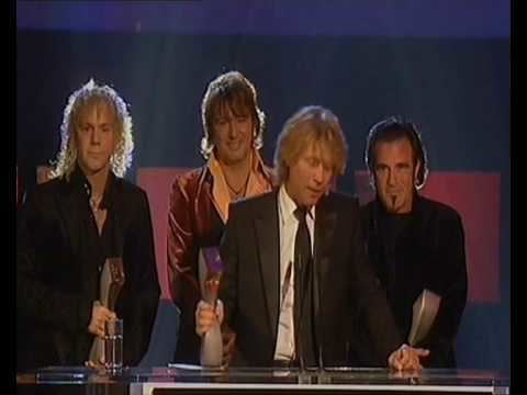 UK Music Hall of Fame Bon Jovi UK Music Hall Of Fame 2006 Part 1 YouTube