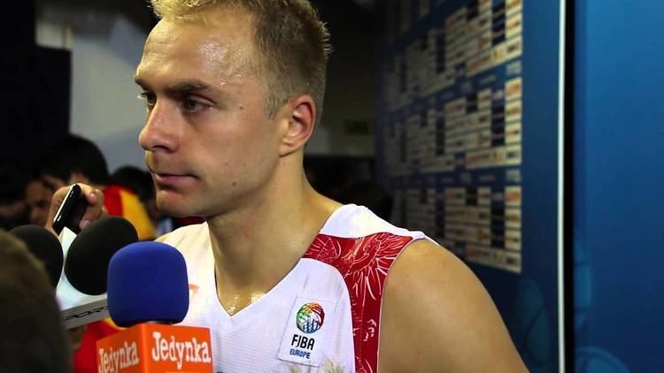 Łukasz Koszarek EuroBasket ukasz Koszarek po meczu Hiszpania Polska 08092013