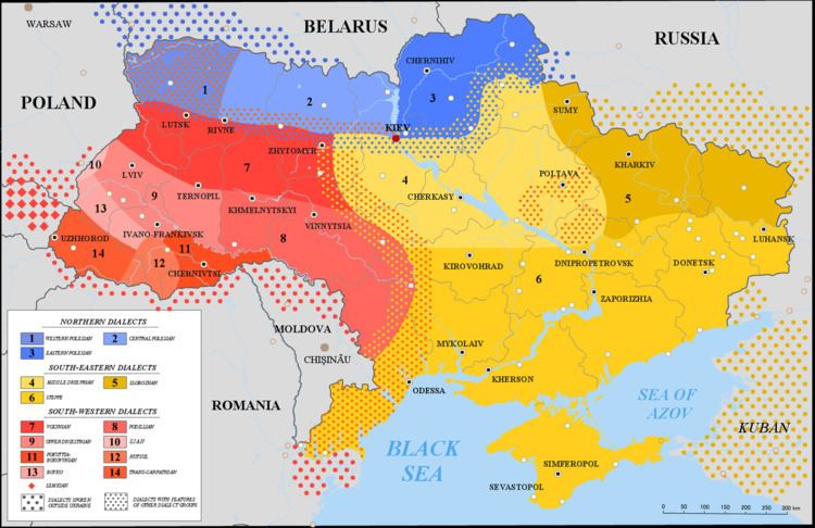 Ukrainian dialects