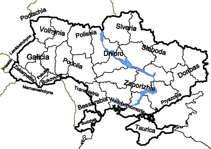 Ukrainian historical regions