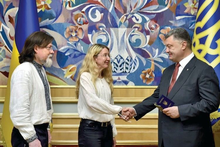 Ulana Suprun Poroshenko grants Ukrainian citizenship to Ulana and Marko Suprun of