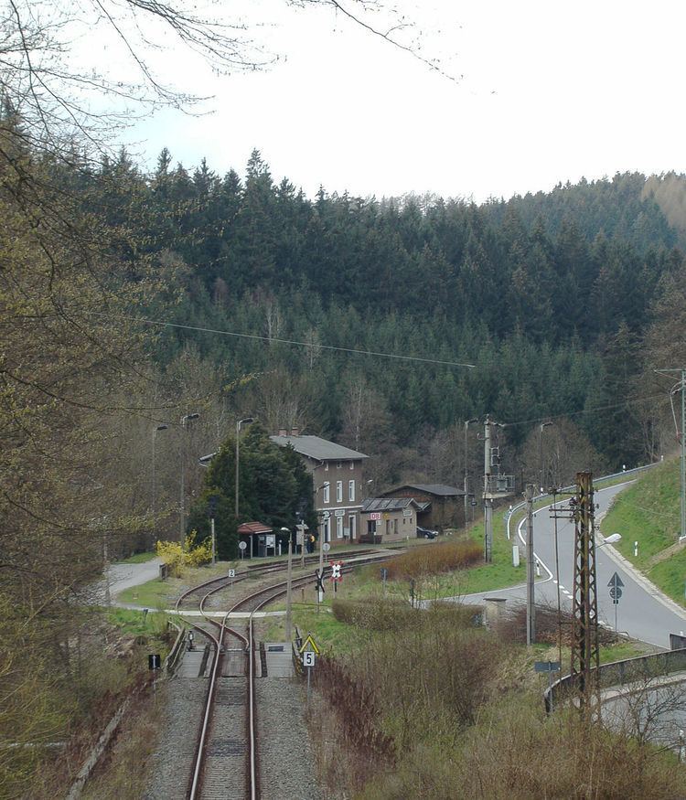 Ulbersdorf railway station