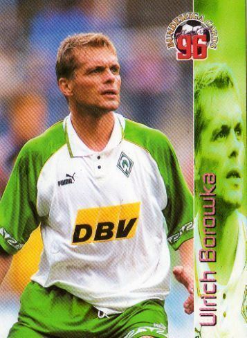 Ulrich Borowka WERDER BREMEN Ulrich Borowka 32 1996 PANINI Bundesliga
