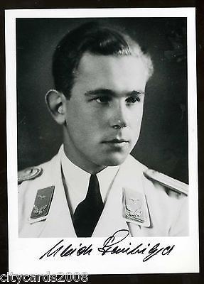 Ulrich Steinhilper World War 2 Iron Crosses of the Luftwaffe Photograph Signed Ulrich