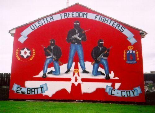 Ulster loyalism Pictures of the IRA and the British