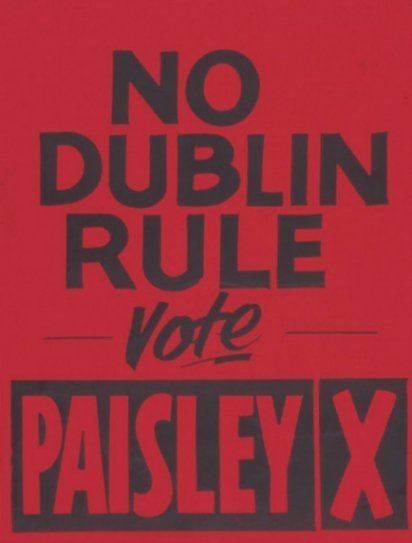 Ulster Says No Unionist Solidarity Posters 39Ulster Says No39 39No Dublin Rule