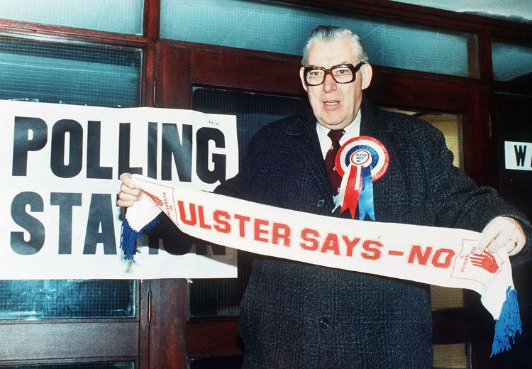 Ulster Says No Ian Paisley ulster says no fhoto