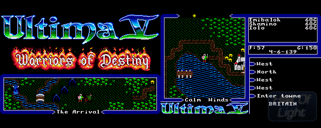Ultima V: Warriors of Destiny Ultima V Warriors Of Destiny Hall Of Light The database of