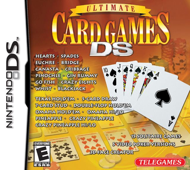 Ultimate Card Games Ultimate Card Games DS Box Shot for DS GameFAQs