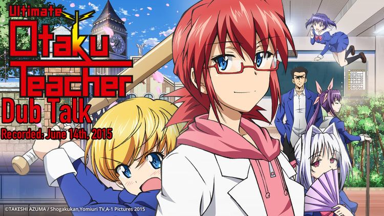 Ultimate Otaku Teacher Lilac Anime Reviews Dub Talk Ultimate Otaku Teacher