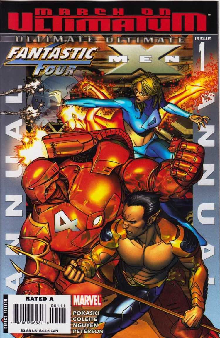 Ultimate X4 Ultimate Fantastic FourUltimate XMen Annual 1 Issue