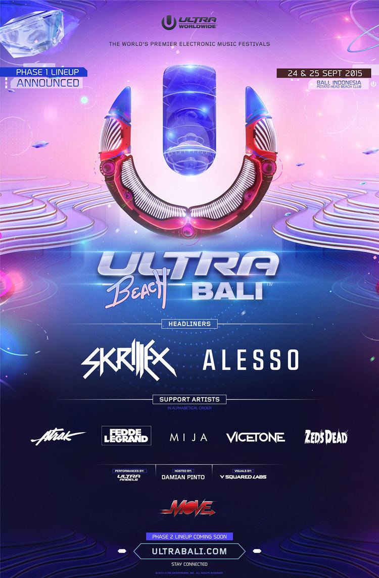 Ultra Bali Ultra Bali Drops Massive Phase One Lineup Ultra Music Festival