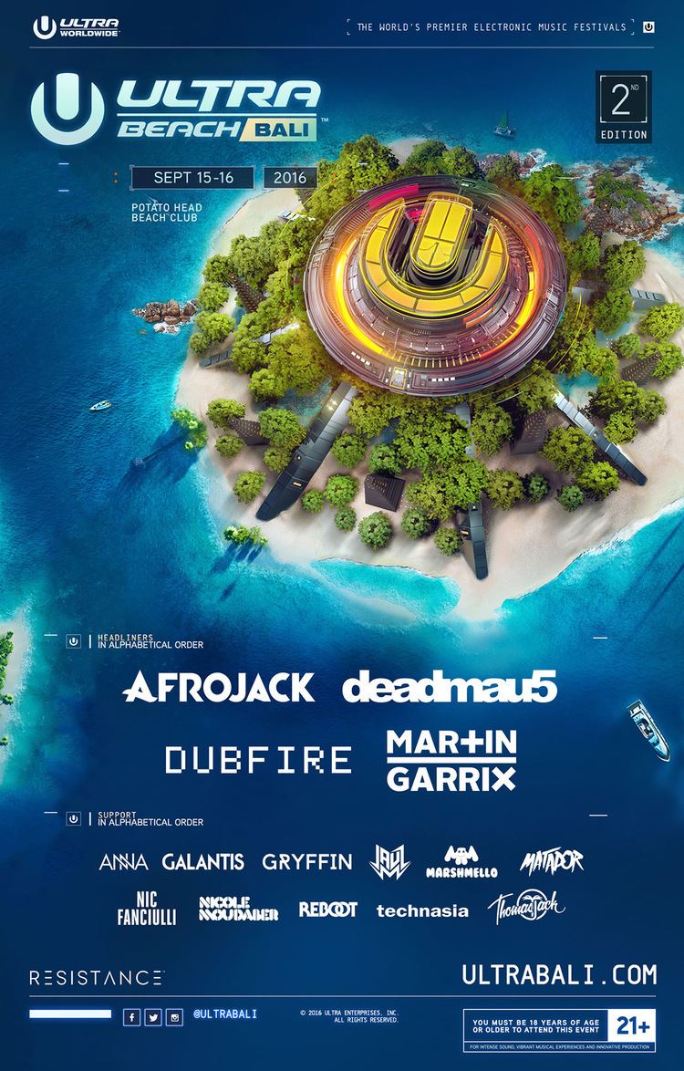 Ultra Bali ULTRA Worldwide Announces Phase One Lineup for Bali Philippines