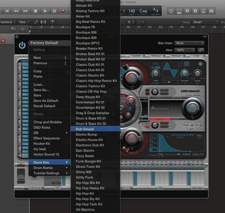 Ultrabeat Making Dubstep in Logic Pro X39s Ultrabeat Part 1 AskAudio