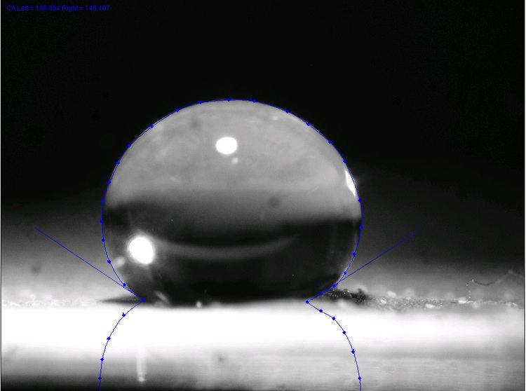 Ultrahydrophobicity