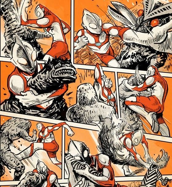 Ultraman (comics) felix ip art Ultraman Comic